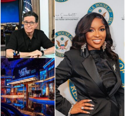 Colbert and Crockett’s Epic Collaboration Shakes Up Late-Night TV, Sending Fans into a Frenzy.