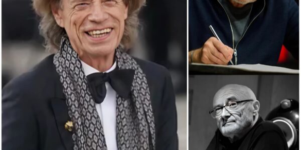 A REAL GOODBYE: The pop world fell silent this morning as Mick Jagger tearfully revealed that music legend Phil Collins is writing the final chapter of his life...