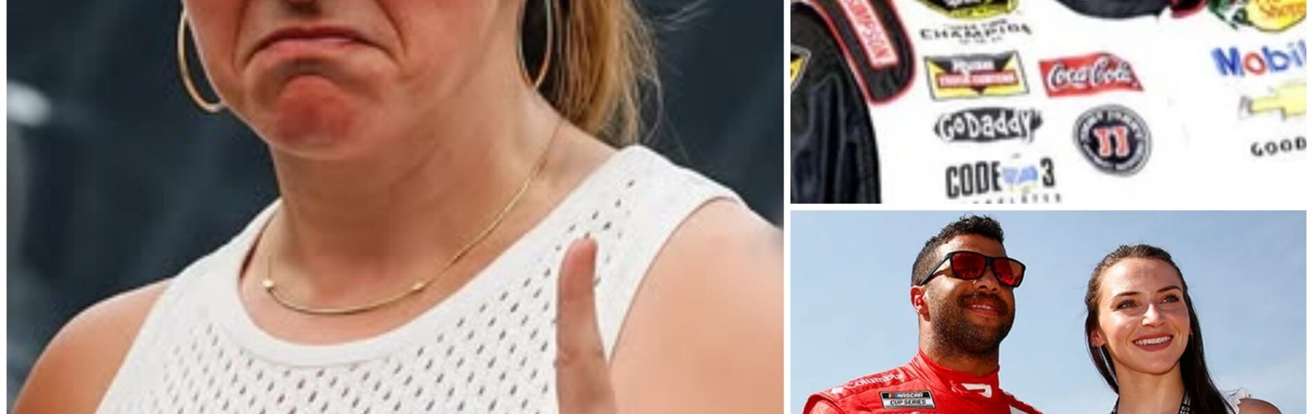 10 MINUTES AGO: The NASCAR world was shaken when Amanda Wallace – wife of racer Bubba Wallace – suddenly took a harsh action, directly targeting the legend Tony Stewart...