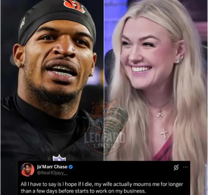 “Shockwaves in the NFL: Ja’Marr Chase’s Cryptic Remarks About Erika Kirk Leave Fans Stunned — Did the Bengals Star Cross a Line, or Is There a Deeper Truth Behind His Words?”