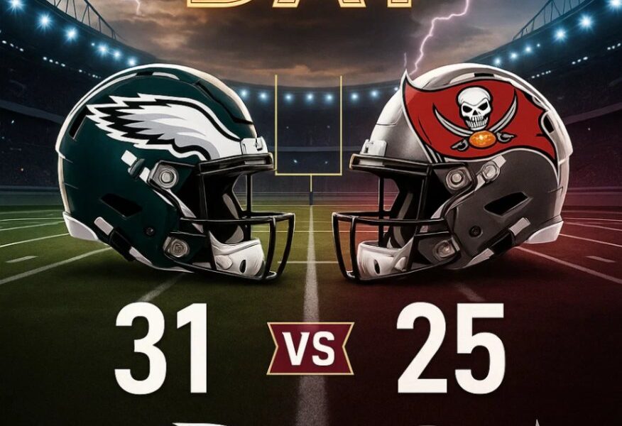 Eagles 31-25 Buccaneers: Philadelphia Stays Undefeated, Dominates in Thrilling Battle