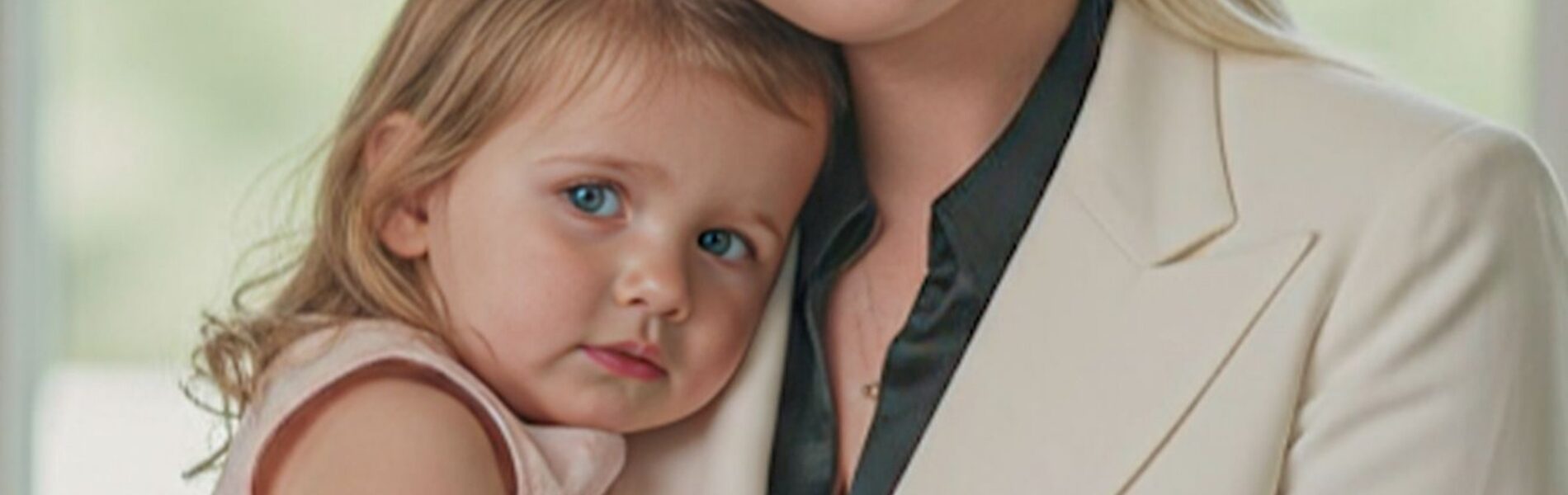 A Mother’s Embrace: Erika Kirk, with her little daughter in her arms, holds not just a child but the future — a living piece of love that endures.