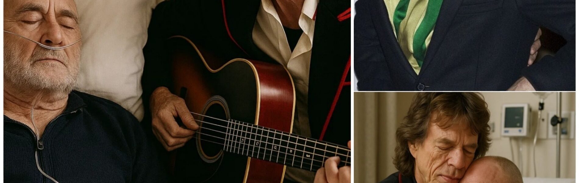 Mick Jagger Brings Music to London Hospital: A Heartfelt Visit to Phil Collins