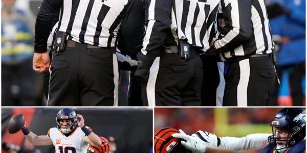 “BREAKING NFL NEWS: The NFL has abruptly suspended three referees, most notably the referee who officiated the game between the Bengals and Broncos, for their involvement in the biggest bribery scandal in NFL history involving match-fixing. Bengals fans immediately demanded a replay of the game, and here's the NFL's response...”