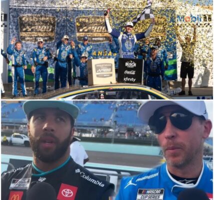 Hamlin and Wallace Fume as Elliott’s Late-Race Move Sparks Fresh Debate in NASCAR.