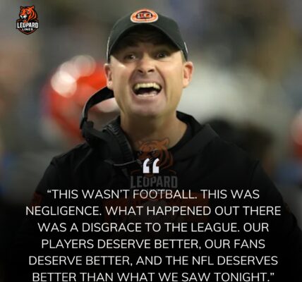 Coach Zac Taylor has formally petitioned the NFL to review the game between the Cincinnati Bengals and Denver Broncos, calling it “a disgrace to the league” after the referees missed Bo Nix’s actions. He called for the referees to be punished and even requested a review, warning that if the league remained silent, he would escalate the situation. In response, Sean Payton gave a chilling five-word response that left the entire stadium frozen