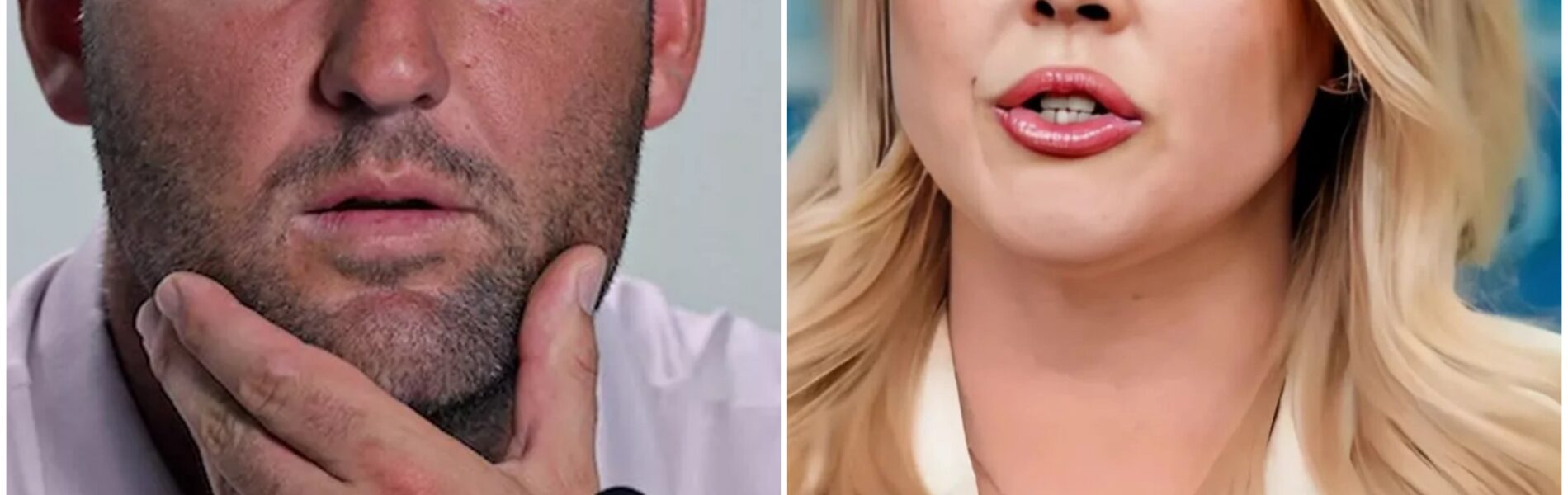 “Sit down, Barbie.” Scottie Scheffler suddenly called Karoline Leavitt a T.r.um.p. puppet on air after Leavitt insulted him with racist words and called him a “CHEATING GOLFER.” With just 12 words, Scheffler left Karoline Leavitt speechless. Leavitt tried to retort, but was faced with a harsh truth from the golf legend, causing the entire studio to fall silent. The audience stood up and applauded.