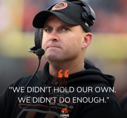 In a recent speech, Bengals Coach Zac Taylor broke his silence after a humiliating 28-3 loss to the Broncos, bluntly stating the biggest disappointment that has the NFL community in an uproar.