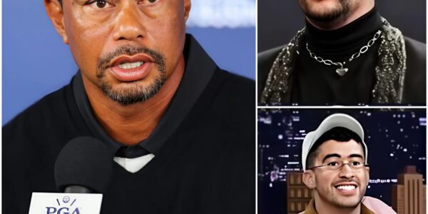 SH0CKING NEWS: Tiger Woods erupted on live television, demanding the NFL cancel Bad Bunny’s Super Bowl Halftime Show. Woods alleged that Bad Bunny’s performance would be “more than just music” and staged as a disguised political message, promoting “woke” movements and undermining traditional American values. His outrage spread rapidly, but it was the conclusion of Woods’s statement that truly left social media stunned...