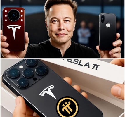 BREAKING: Elon Musk has just revealed the Tesla Pi Phone 2026 — and it’s packed with features no one saw coming. From built-in solar charging to Starlink-powered internet, this device is already making waves. But it’s the mysterious “Pi Network” feature that has everyone talking — and it could be the very thing that keeps Apple execs awake at night. What is Musk hiding inside this phone that could change everything we know about mobile tech?