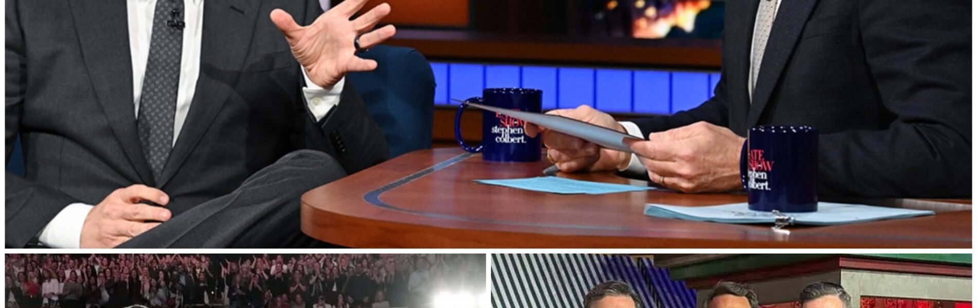 Audience Goes Wild as Jimmy Kimmel Joins Colbert and Meyers in Secret Collaboration