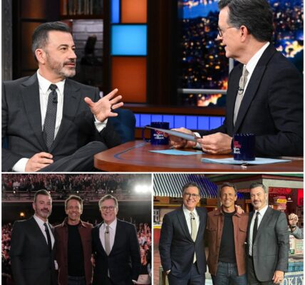 Audience Goes Wild as Jimmy Kimmel Joins Colbert and Meyers in Secret Collaboration
