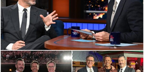 Audience Goes Wild as Jimmy Kimmel Joins Colbert and Meyers in Secret Collaboration