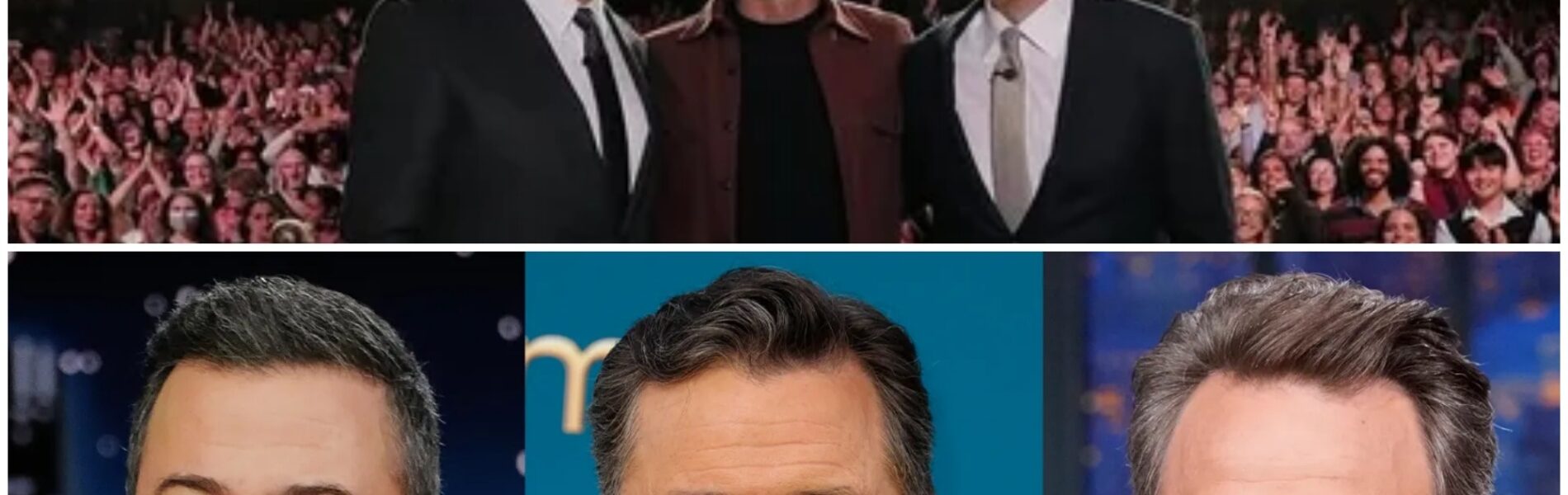 Late-Night Shockwave: Kimmel, Colbert, and Meyers Join Forces in Brooklyn for Epic TV Crossover