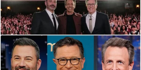 Late-Night Shockwave: Kimmel, Colbert, and Meyers Join Forces in Brooklyn for Epic TV Crossover
