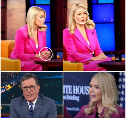 She Wanted a Platform. He Gave Her a Mirror: Stephen Colbert’s Chilling Takedown Leaves Karoline Leavitt Stunned on Live Television
