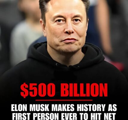 Elon Musk makes history as first person ever to hit $500B net worth milestone: report