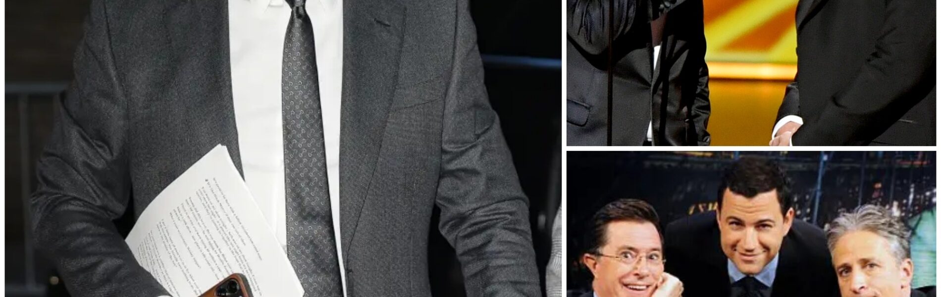 History in the Making: Jimmy Kimmel and Stephen Colbert Declare War on Late-Night