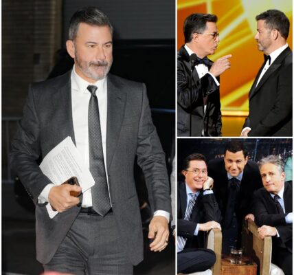 History in the Making: Jimmy Kimmel and Stephen Colbert Declare War on Late-Night