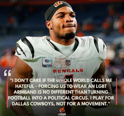 BREAKING NEWS SHAKING NFL: Cincinnati Bengals wide receiver Ja’Marr Chase sent shockwaves across the country when, before the team’s next game, he flatly refused to wear an LGBT armband meant to honor the movement, bluntly criticizing the gesture as a “WOKE show unworthy of celebration.”