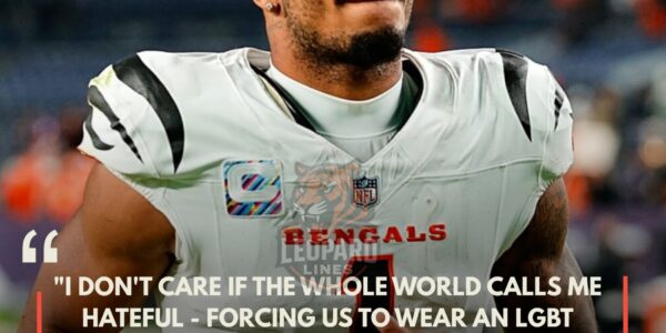 BREAKING NEWS SHAKING NFL: Cincinnati Bengals wide receiver Ja’Marr Chase sent shockwaves across the country when, before the team’s next game, he flatly refused to wear an LGBT armband meant to honor the movement, bluntly criticizing the gesture as a “WOKE show unworthy of celebration.”