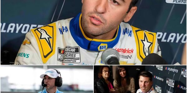 “Sit down, Barbie.”🔴 Chase Elliott unexpectedly called Denny Hamlin a “NASCAR puppet” on live television after Denny Hamlin’s taunts towards Chase Elliott at the 2025 Kansas Speedway...