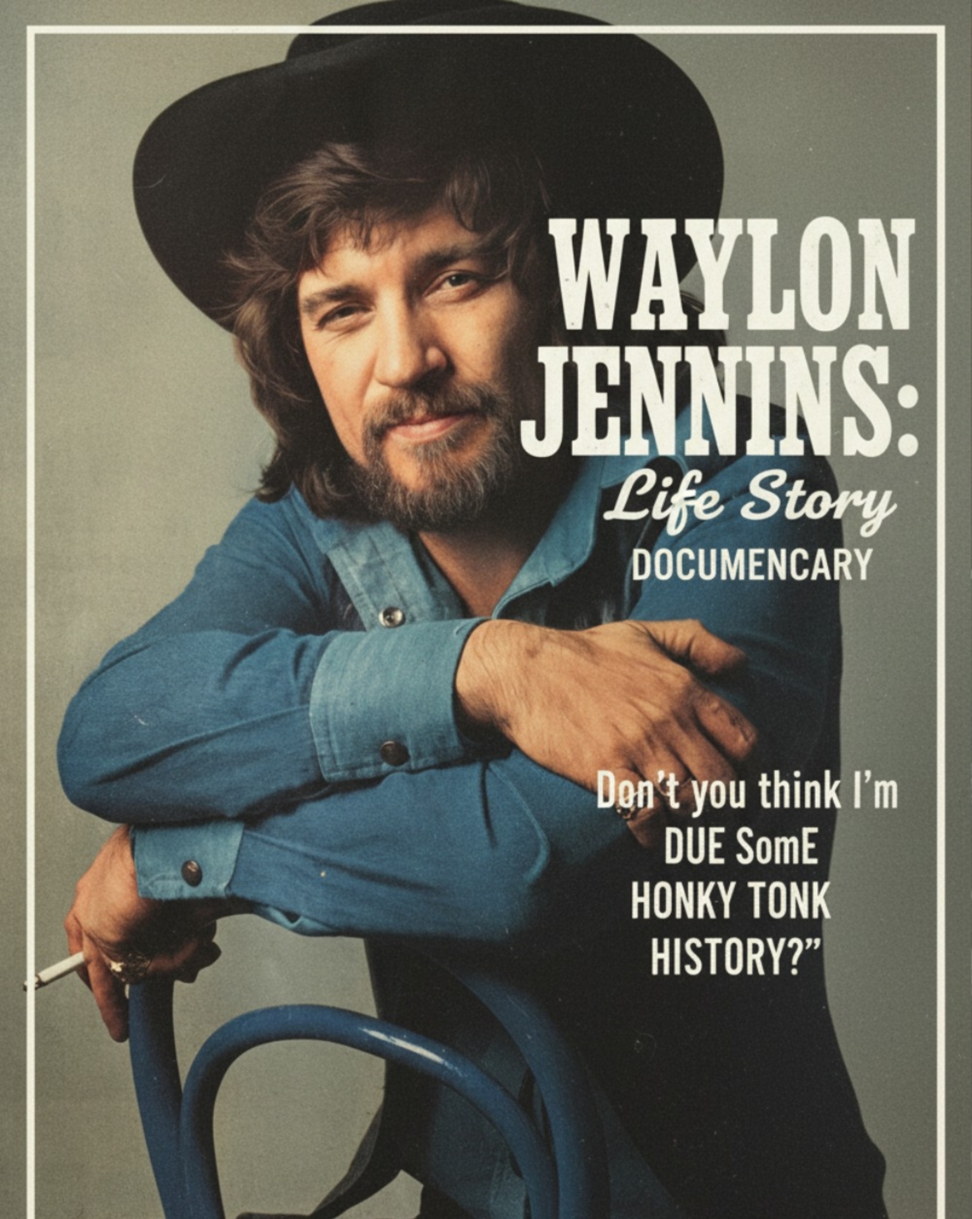 Waylon Jennings — The Story of His Life (Documentary)
