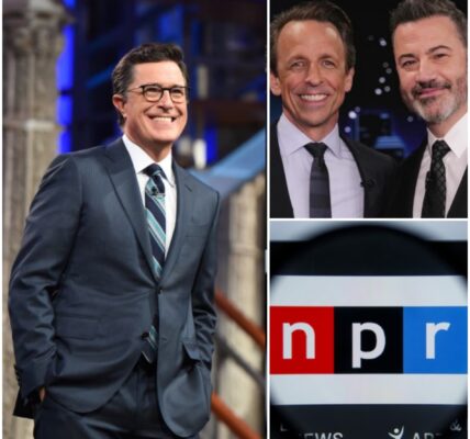 In a groundbreaking move, Jimmy Kimmel, Stephen Colbert, and Seth Meyers commit $1 million to NPR, marking the first day the network operates free from federal funding—an unprecedented step in their fight for independent journalism and free speech.