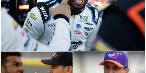 🔴BREAKING: Bubba Wallace “GOES MAD” — explodes in anger and curses at Denny Hamlin after shocking Kansas crash!