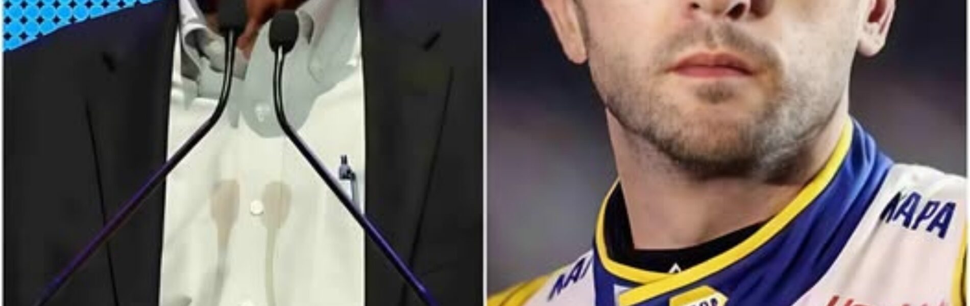 NASCAR CEO Jim France shocked everyone when he broke his silence and announced that an official review had been requested for Chase Elliott after several drivers accused him of doping before the race. France called for drug testing to restore fairness to the race. Ryan Blaney 's response left other drivers speechless and fans in complete shock!