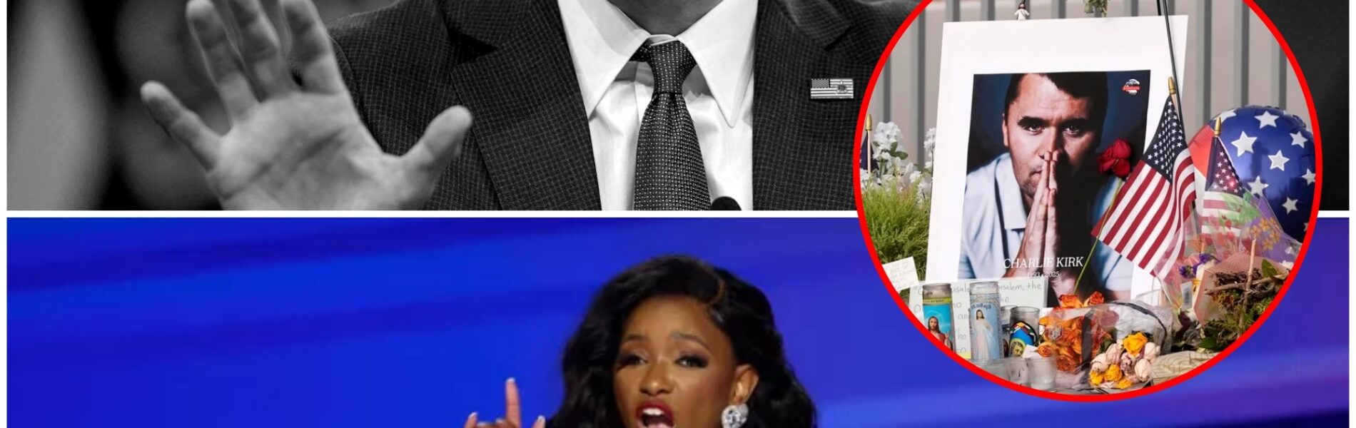 Jasmine Crockett Stands Firm, Denies Connection to Charlie Kirk’s Tragic Death Amidst Violence Allegations